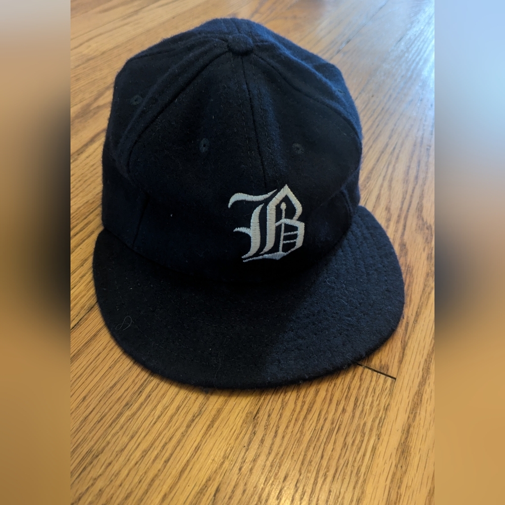 Ebbets Field Buffalo Bisons Baseball Cap, Size 7 3/8, Made In USA